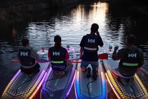 Norwich: LED Night-Paddle Experience