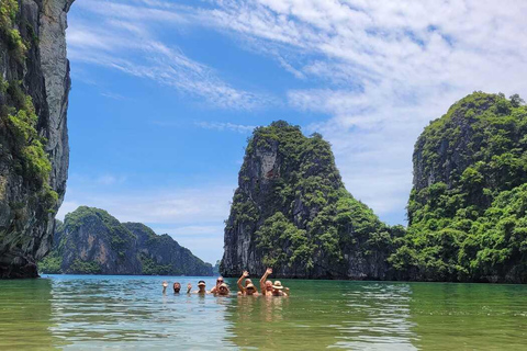 Ha Long Bay Luxury Day Cruise: Caves, Island & Sunset Escape Private Tour Guide & Shared Car Transfer & Shared Cruise