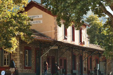 Athens: Kalavrita UNESCO Global Geopark & Pounta Beach Swim