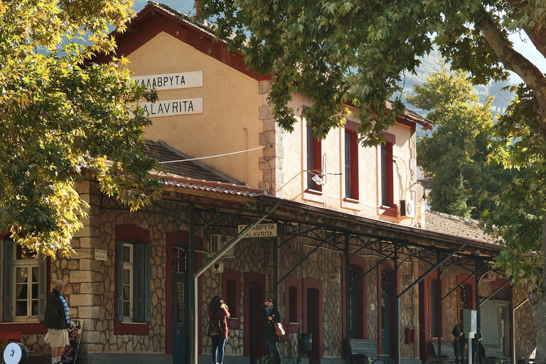 Athens: Kalavrita UNESCO Global Geopark & Pounta Beach Swim