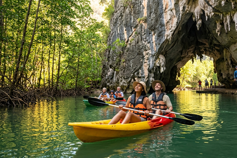 Ao Nang: Kayaking Ao Thalane & Mangroves Tour