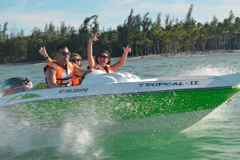 Punta Cana: Speedboat-äventyr med snorkling