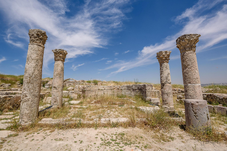 De la mer Morte à Jerash et Amman, excursion d'une journéeTransport et billets d'entrée