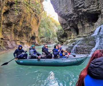 Grotta di Prometeo, Martvili e Canyon dell'Okatse da Kutaisi