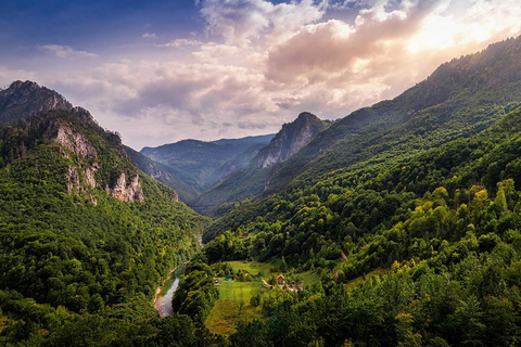From Tivat: Montenegro Canyons and National Parks Day Trip From Tivat Centar 2: Black Lake, Durmitor, Djurdjevića Tara