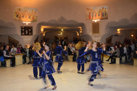 Cappadocia: Cave Turkish Night Show with Dinner & Drinks Turkish Night Show with Dinner & Unlimited Drinks