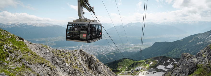 Le sommet d'Innsbruck : Billet aller-retour pour le téléphérique