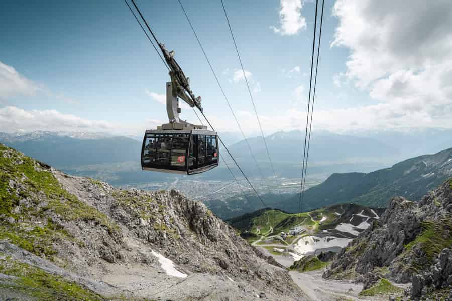 Der Gipfel von Innsbruck: Ticket für Hin- und Rückfahrt der Seilbahn. Foto: GetYourGuide