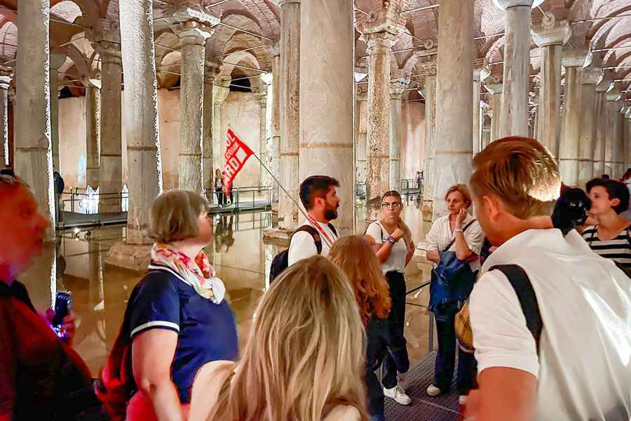 Istanbul: Basilika Zisterne Tour und Skip The Line mit Guide. Foto: GetYourGuide