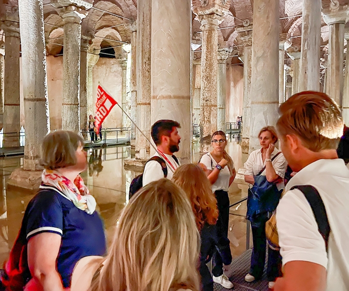 Istanbul: tour della Cisterna Basilica con ingresso prioritario e guida