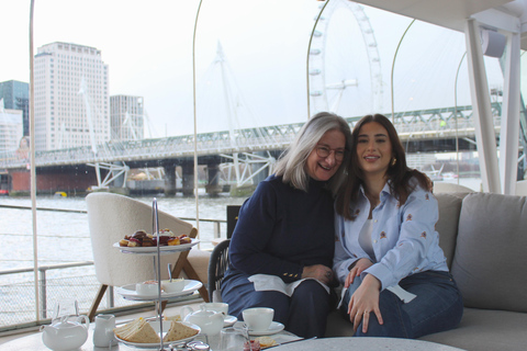 London: Riverside Afternoon Tea with Champagne or Gin