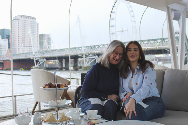 London: Riverside Afternoon Tea with Champagne or Gin