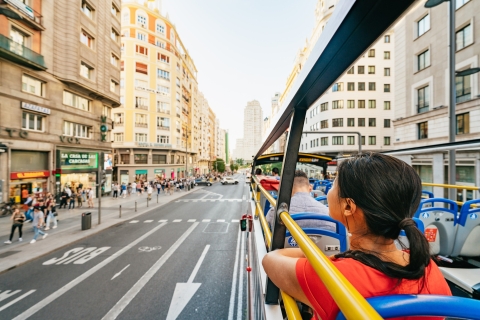 Madrid: stadstour met de hop on, hop off-busHop on, hop off-ticket voor 2 dagen