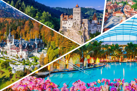 2-Day Combo: Peles, Dracula Castles-Brasov & Therme Save 20% 1st Day Therme Bucharest & 2nd Peles, Dracula Castles Tour