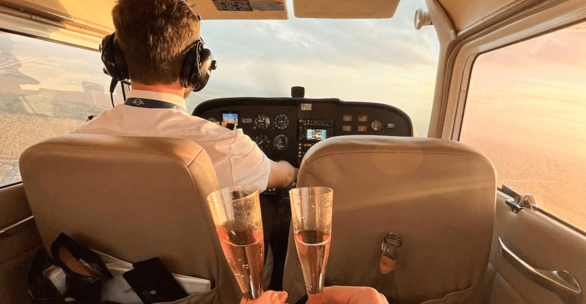 Miami Beach: Private Luxury Airplane Tour with Champagne