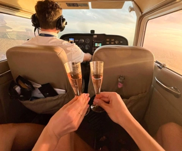 Miami Beach: Private Luxury Airplane Tour with Champagne