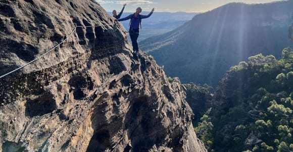 Blue Mountains: Cliff Hanger and Rock Scramble Adventure