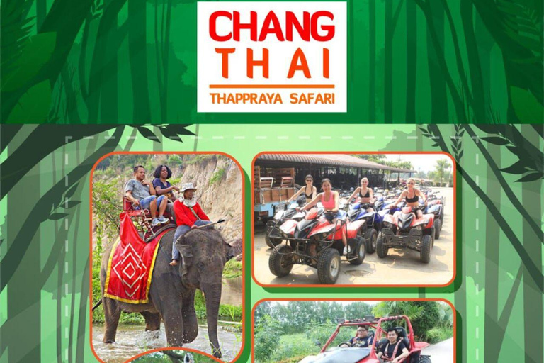 芭堤雅私人一日游：城市观光和热门景点芭堤雅日落和夜生活之旅：卡巴莱表演和泰式按摩