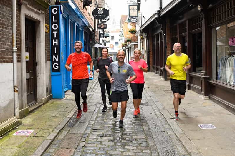 Canterbury: Guided Sightseeing Running Tour