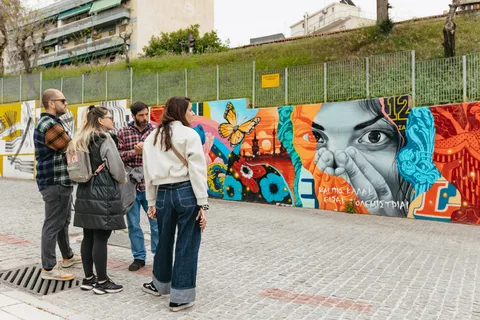 Athens: Guided Street Art Walking Tour