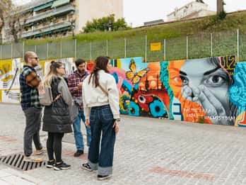 Atene: tour guidato a piedi alla scoperta della Street Art