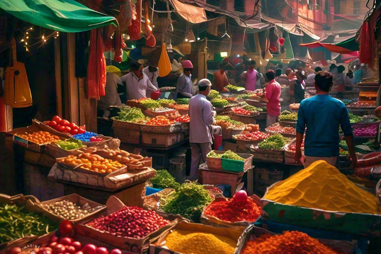 Delhi: tour di mezza giornata per lo shopping con guida privata e trasporto