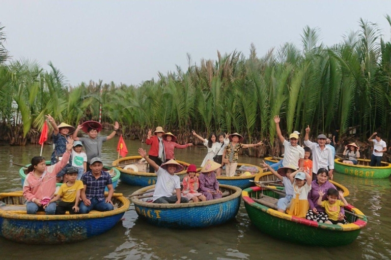 Visite de Hoi An en bateau-panier, fabrication de lanternes et cours de cuisineExcursion en bateau-panier, fabrication de lanternes et cours de cuisine