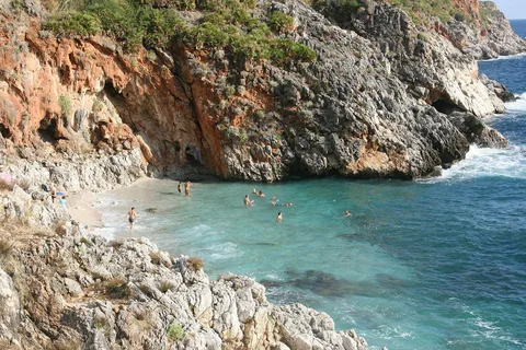 Protected Natural Area Riserva dello Zingaro from Palermo