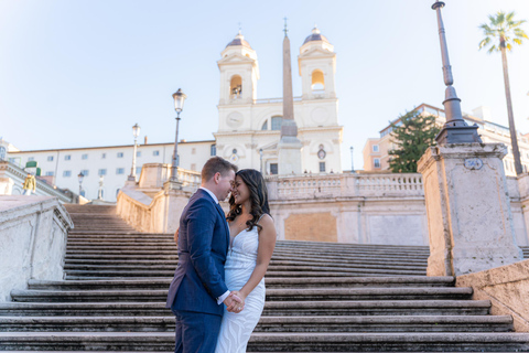 Rome: Private Editorial Shoot at Trevi Fountain or Colosseum Early Morning Trevi Fountain: 30-Minute Private Shoot
