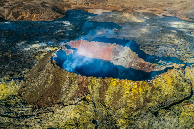 De Reykjavik: vol en hélicoptère du volcan Fagradalsfjall