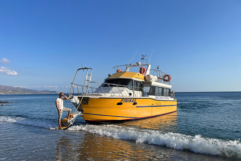 Z Rethymno: Kourtaliotiko, Preveli Palm Beach i Damnoni