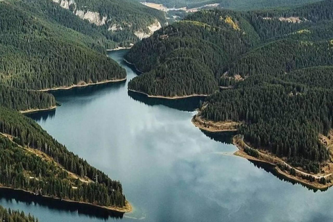 Brașov/Bucharest: Peles Castle, Bolboci Lake& Ialomitei Cave Ialomitei Cave&Bolboci Lake, Peles Castle, Monastery Sinaia