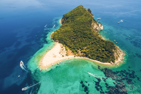 Zakynthos: Rejs na Wyspę Żółwi z przystankiem na pływanie