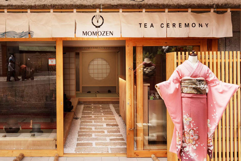 Wagashi-Making Class and Tea Ceremony in Kyoto