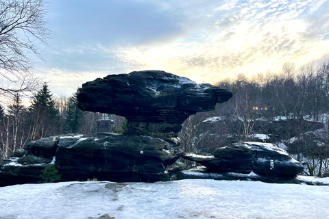 From Dresden: Winter Hike to Bohemian and Saxon Switzerland