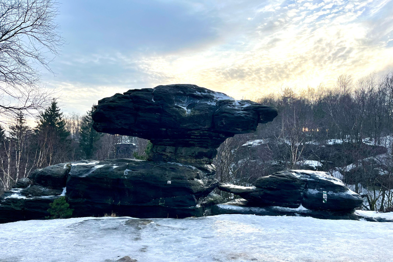 From Dresden: Winter Hike to Bohemian and Saxon Switzerland