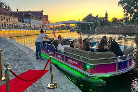 Crucero diurno en barco por el casco antiguo de Wroclaw