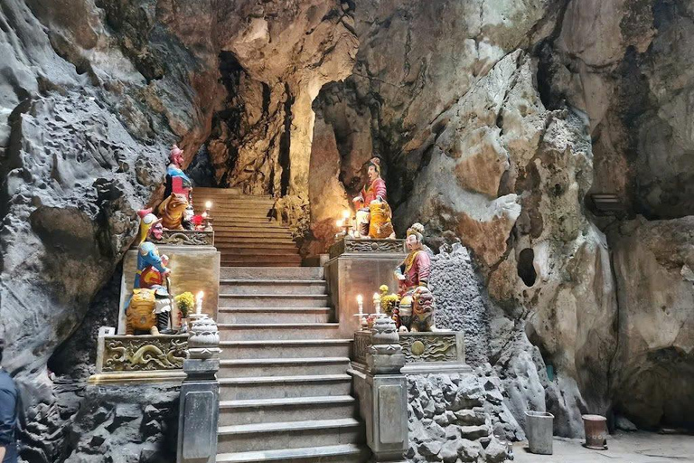 From Da Nang: Marble Mountain & Hoi An Group Tour & Dinner