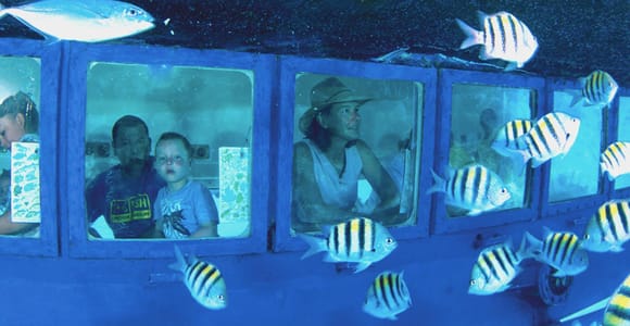 Cancún: Hop-on Hop-off Bus Tour with Submarine Trip