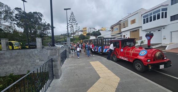 Firgas: Gastro-tourist route by mini train.