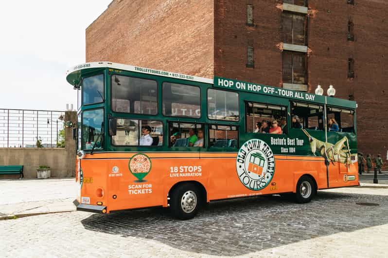 Boston Hop Onhop Off Trolley Tour In Der Altstadt Getyourguide 1397