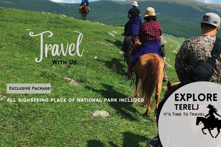 Horse riding experience in Terelj National park 1 day