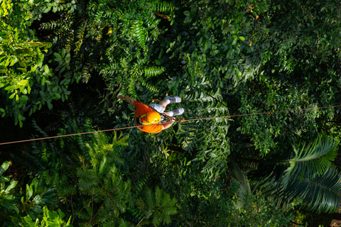 Phuket: Flying Hanuman Zipline Adventure SD4: Epic Adventure with Elephant Jungle