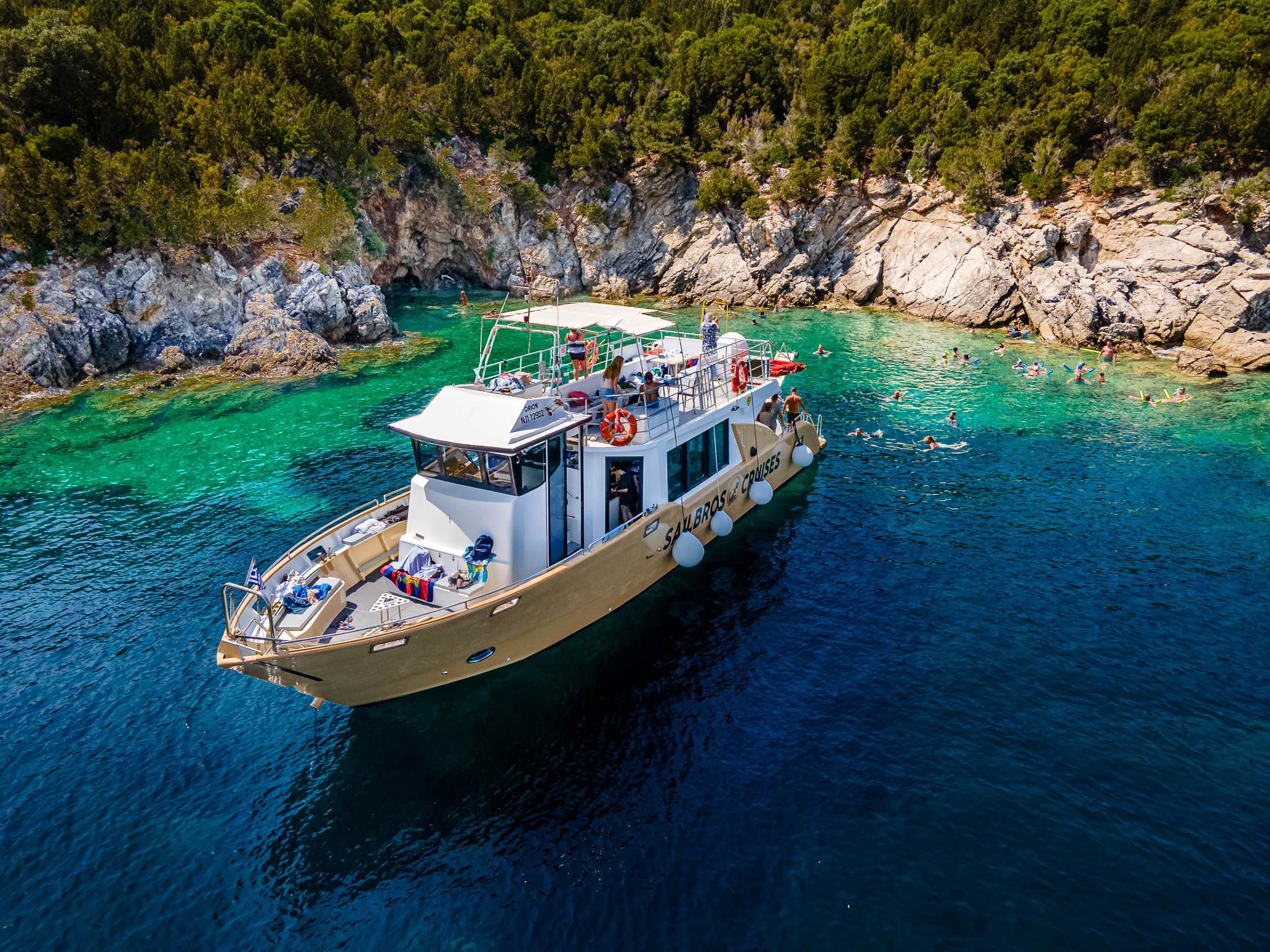 Petriti: Lakka, Paxos und Blaue Lagune mit Schwimmpausen