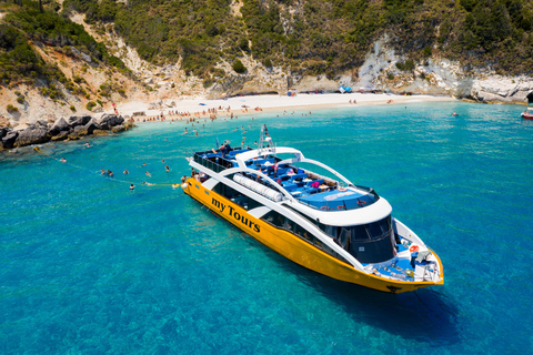 MyTours - Zakynthos: Shipwreck Beach & Blue Caves Boat Tour