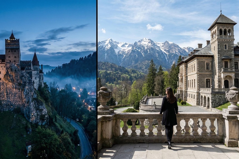 3 Castles Small Group Tour: Peles, Bran & „Wednesday” Castle Audio Guide 24 Languages