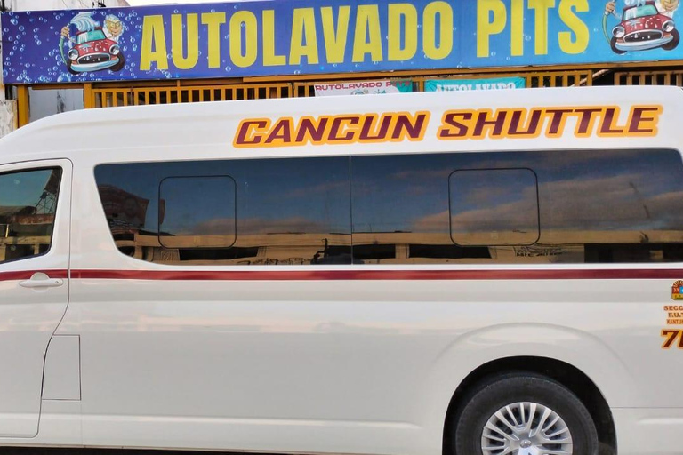 CANCUN DOWNTOWN TO HOLBOX FERRY SHARED SHUTTLE 12:40 CANCUN DOWNTOWN TO HOLBOX FERRY SHARED SHUTTLE