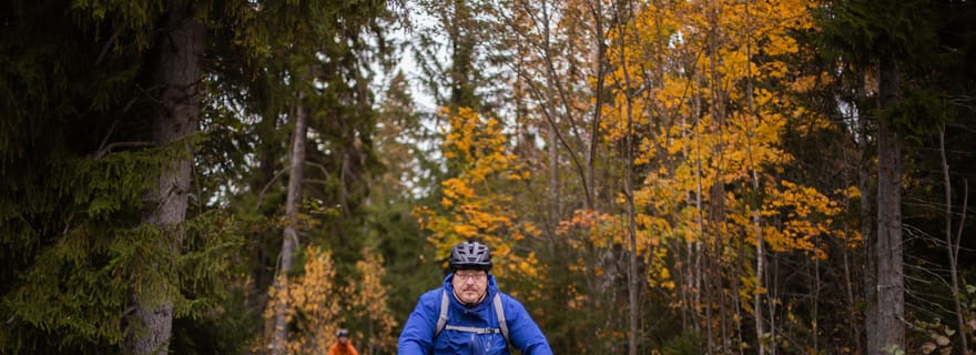 Tampere : location de fatbikes au parc sportif de Kauppi