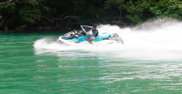 Langkawi Jet Ski Tour Rookie Package with Pickup and Drop-Off