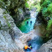 Abenteuer Bovec: Canyoning im Triglav-Nationalpark